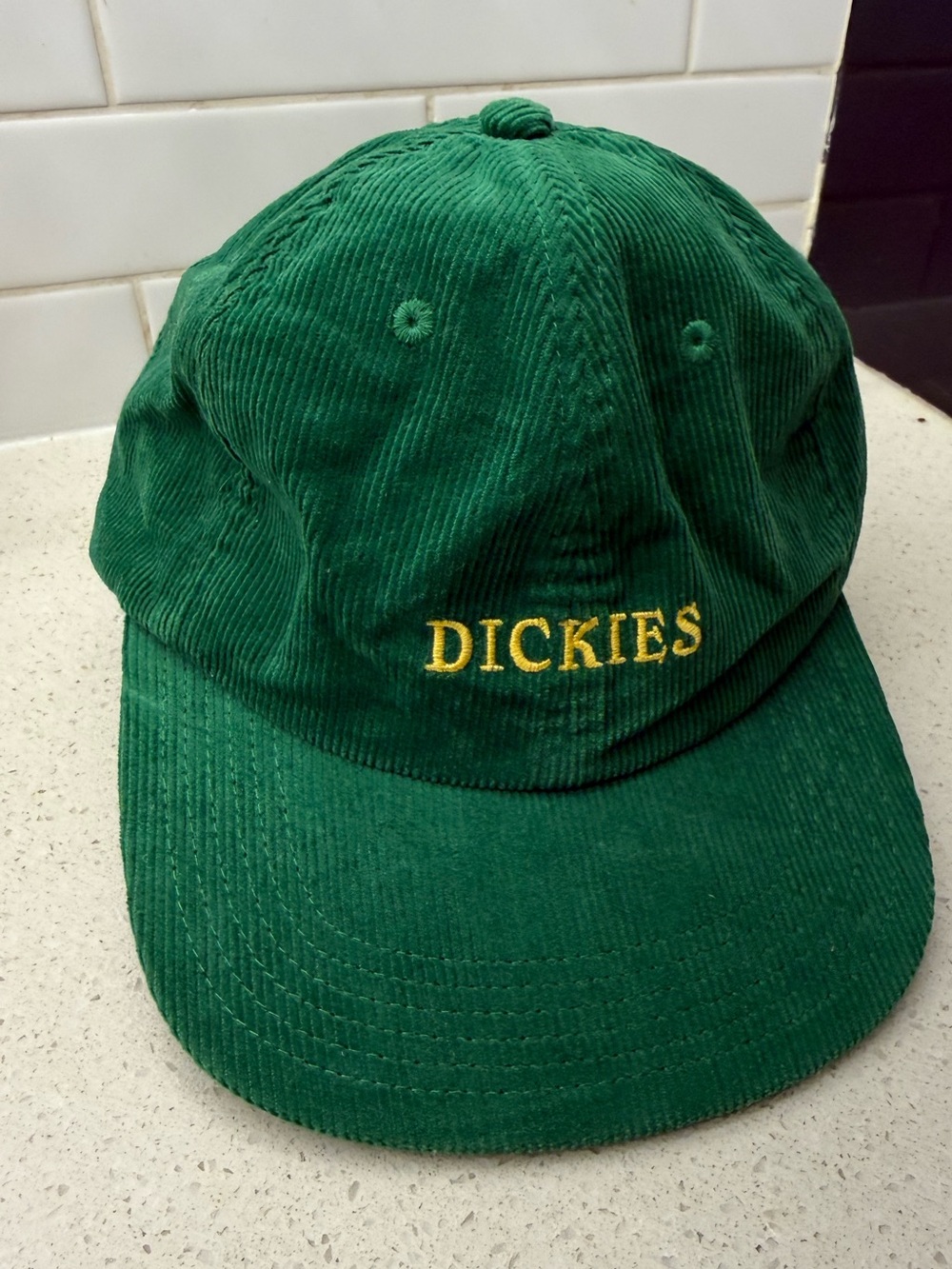 Dickies Green Corduroy Hat